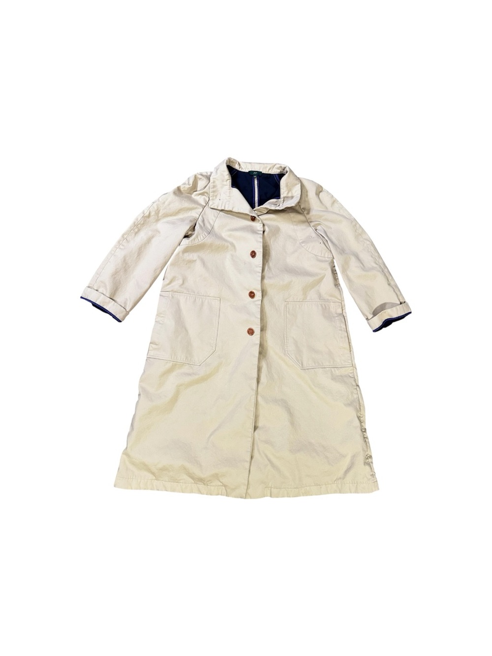 Jejia Italy Designer Beige Trench Coat W 40 (US S)